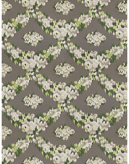 Ткань Fabricut Iris Apfel RoseFloral/Grey/Green