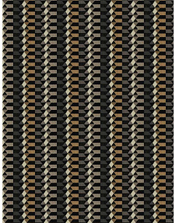 Ткань Fabricut Iris Apfel JazzGeo/Ebony