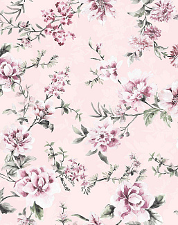 Ткань Marufabrics Collection 1 Blossom/Pink