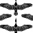Ткань Marufabrics Collection 2 BirdsBlack