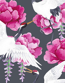 Ткань Marufabrics Collection 2 PeonyGrey
