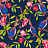 Ткань Marufabrics Collection 2 BluebirdsBlue