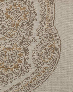 Ткань Duralee Wainwright II - Goldleaf, Ivory 15574/62