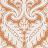 Ткань Duralee Eileen K. Boyd Vol.2 - Dahlia, Tangerine 15676/35