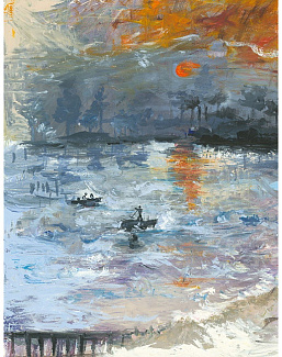 Панно и фотообои KT-Exclusive Flagman Series - French Impressionist FI72000M