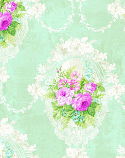 Обои Seabrook Garden Rose RG60704