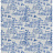 Ткань Trend Surf-Blue Prints & Wovens Vol.VIII 04407/Blue