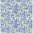 Ткань Trend Surf-Blue Prints & Wovens Vol.VIII 04407/Blue