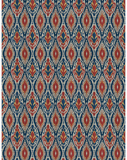 Ткань Trend Navy-Amethyst Prints & Wovens Vol.II 04233/BlueMulti