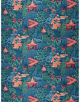 Ткань Trend Navy-Amethyst Prints & Wovens Vol.II 04225/Navy
