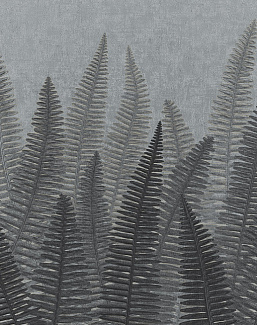 Панно и фотообои Italreflexes Macro Fern-005/Silver