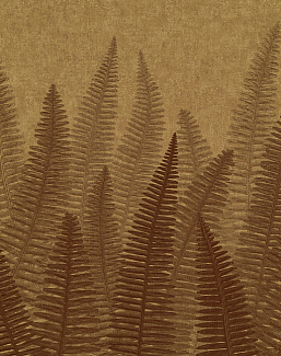 Панно и фотообои Italreflexes Macro Fern-005/Gold