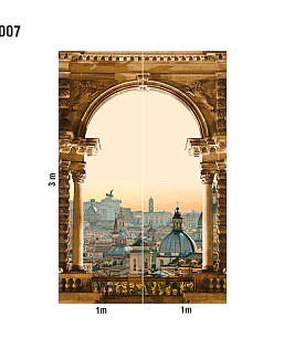 Панно и фотообои Loymina Illusion DS-007
