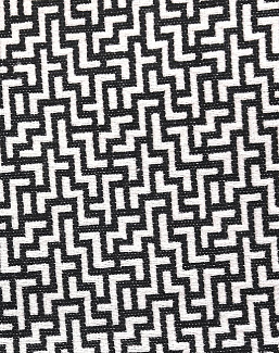Ткань Clarke & Clarke Black + White F0903/01
