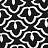 Ткань Clarke & Clarke Black + White F0887/01