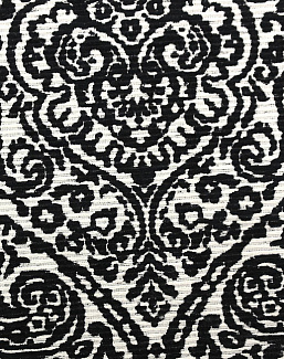 Ткань Clarke & Clarke Black + White F0896/01