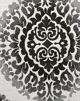 Ткань Clarke & Clarke Black + White F0897/01