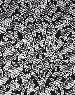 Ткань Clarke & Clarke Black + White F0893/01