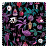 Ткань Witch & Watchman Fabric collection Belladona Dark Fabric
