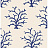 Обои Stroheim Dana Gibson Coral/Navy