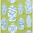 Обои Stroheim Dana Gibson Canton/Lime Torqouise