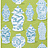 Обои Stroheim Dana Gibson Canton/Lime Torqouise