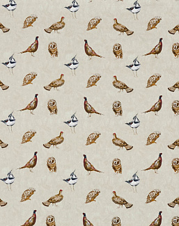 Ткань Prestigious Textiles Wild Birds 5103/027