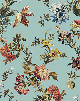 Обои House Of Hackney The Magic of Nature Rosetta/Verdigris