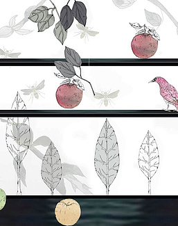 Панно и фотообои Wall & Deco Contemporary Wallpaper Collection 2023 WDJP2302