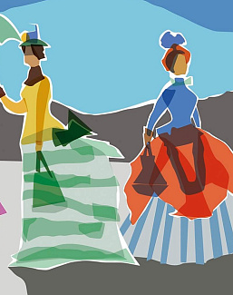 Панно и фотообои Wall & Deco Contemporary Wallpaper Collection 2023 WDPR2301