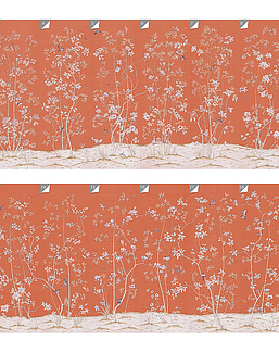 Панно и фотообои Paul Montgomery Studio Complete Collection Palace Garden Orange