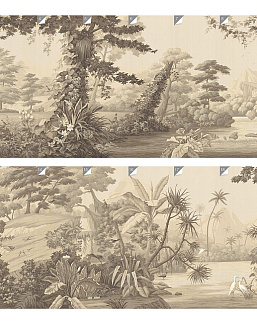 Панно и фотообои Paul Montgomery Studio Complete Collection Paradiso Sepia