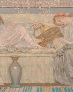 Панно и фотообои Affresco Фрески и фотообои Albert Joseph Moore Beads study