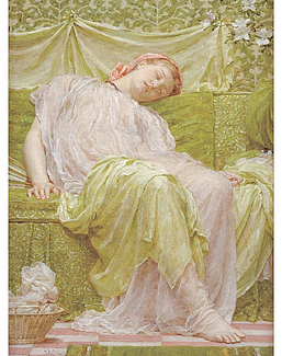 Панно и фотообои Affresco Фрески и фотообои Albert Moore A workbasket