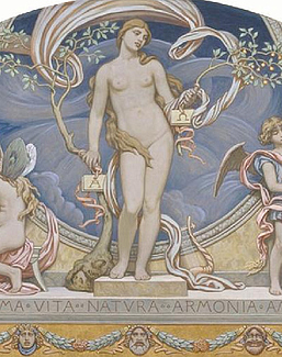 Панно и фотообои Affresco Фрески и фотообои Elihu Vedder Rome Representative of the Arts