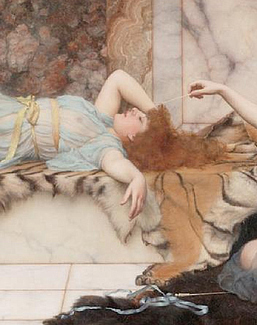 Панно и фотообои Affresco Фрески и фотообои Godward John William Mischief and Repose