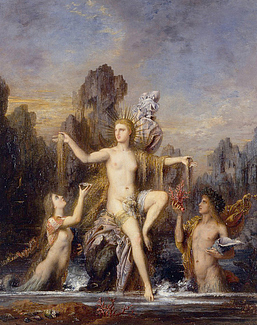Панно и фотообои Affresco Фрески и фотообои Gustave Moreau Venus Rising from the Sea
