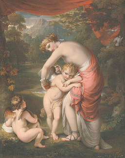 Панно и фотообои Affresco Фрески и фотообои Henry Howard Venus and Cupid