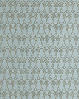 Обои Barneby Gates Book vol.4 BG1400102/Seahorse/Eau De Nil