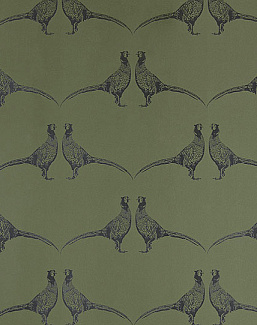 Обои Barneby Gates Book vol.4 BG1500101/Pheasant/Camo Green