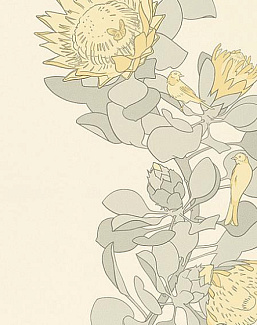 Обои Paint & Paper Library Tresco Protea Trail Clay