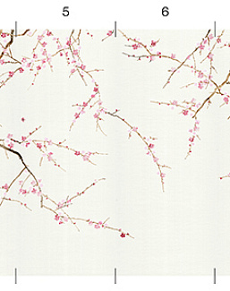 Обои Paul Montgomery Studio Melange Series Cherry Blossoms Nacre