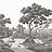 Обои Paul Montgomery Studio Melange Series English Mural Grisaille