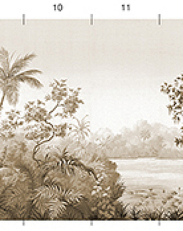 Обои Paul Montgomery Studio Melange Series Palmera Sepia