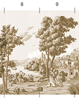 Обои Paul Montgomery Studio Melange Series Portobello Sepia