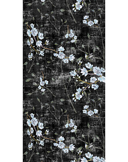 Обои Nicolette Mayer Blossom Chinoiserie Blossom Fantasia/Black Blue