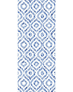 Обои Nicolette Mayer Royal Delft Ikat-White-Grasscloth