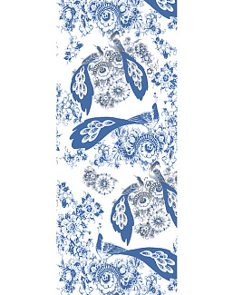 Обои Nicolette Mayer Royal Delft Bloemdecor-White