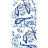 Обои Nicolette Mayer Royal Delft Bloemdecor-White