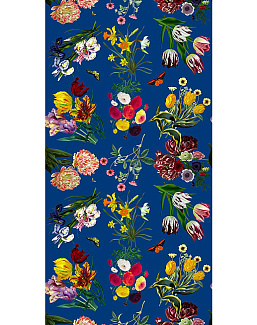 Обои Nicolette Mayer Royal Delft Flora-Fauna-Blue